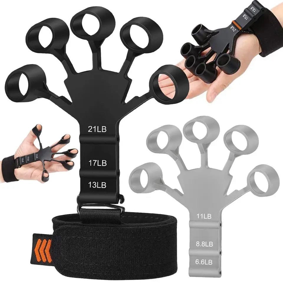 Finger Gripper, 6 Resistant Finger Exerciser, Patients Hand Recovery Physical Tools, Guitar Finger Strengthener, Silicone Gripster Grip, Finger Stretcher Hand Grip, Finger Sleeve for Guitar, Hand Therapy and Training Device Finger Gripper, 6 Resistant Finger Exerciser, Patients Hand Recovery Physical Tools, Guitar Finger Strengthener, Silicone Gripster Grip, Finger Stretcher Hand Grip, Finger Sleeve for Guitar, Hand Therapy and Training Device